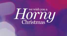 We wish you a horny christmas
