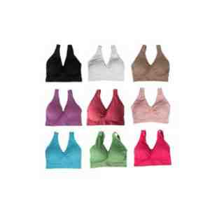 Padded Seamless Comfort Stretch  Black