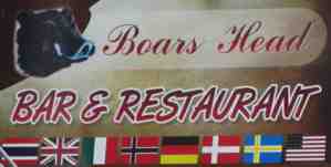 boar head sign 2015