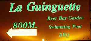 la guinguette sign