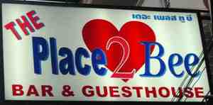 place 2 bee sign