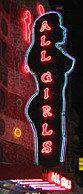 All Girls neon
