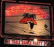 Beach Club sign