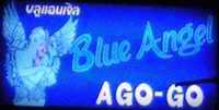 Blue Angel bar sign