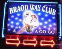 Broadway Club sign