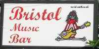 Bristol Music Bar sign