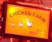 Chicken Farm sign