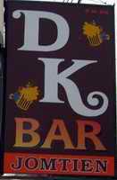 DK Bar sign