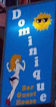 Dominique Bar sign
