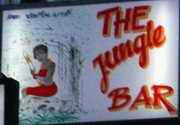 Jungle bar sign
