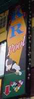KR Pool bar sign
