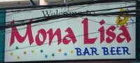Mona Lisa bar sign