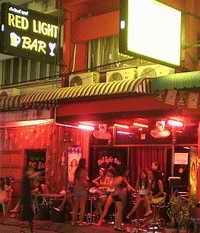 Red Light Bar frontage