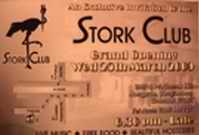 Stork Club card