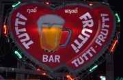 Titti Frutti bar sign