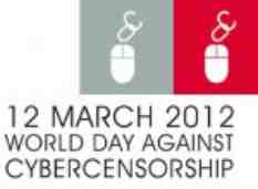 world day against cybercensorship logo