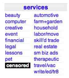 craigslist censored