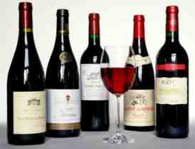 wine bottles