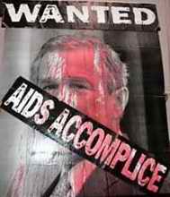 Bush AIDS Accomplice