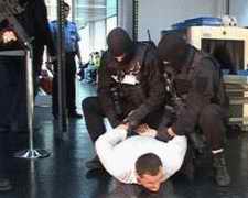 Airport arrest