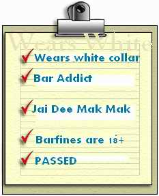Background checklist