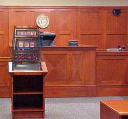 Court slot machine
