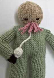 Cuddly Dr Who alien
