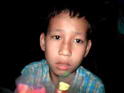 Urchin, flower seller and thief