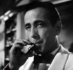 Humphrey Bogart smoking