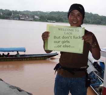Welcome to Laos...not