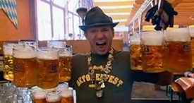 German with 10 steins