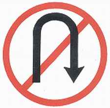 No U Turn