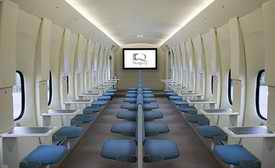 Plane seating