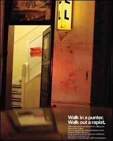 Walk in a Punter campaign poster