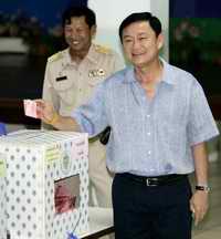 Thaksin voting