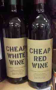 cheap wine