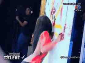 thailands got talent body painting