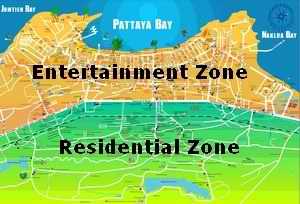 Pattaya Zones mock up