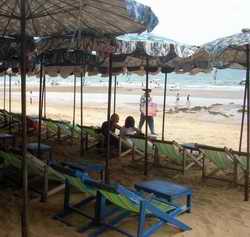 Pattaya deckchairs