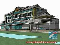 Artists impression of new Pattaya Hospital
