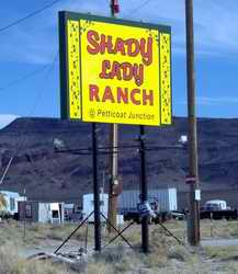 Shady Lady Ranch sign