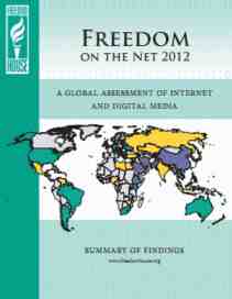 freedom house freedom on the net 2012