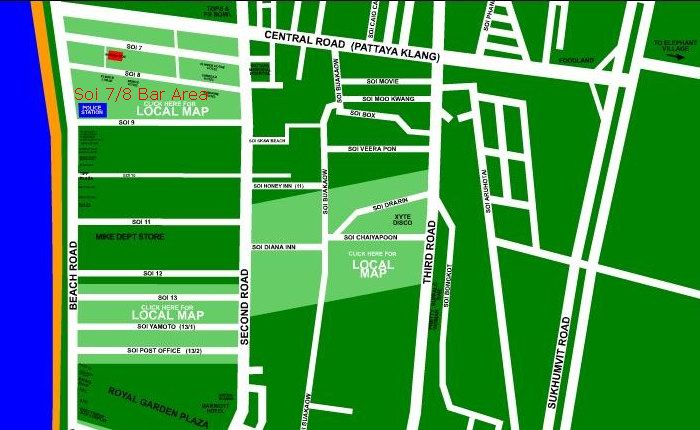 Soi 7 & 8 Bar area
