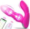 Adult Sex Toys for Women Pleasure - Wearable Vibrating Panties with App@Remote C